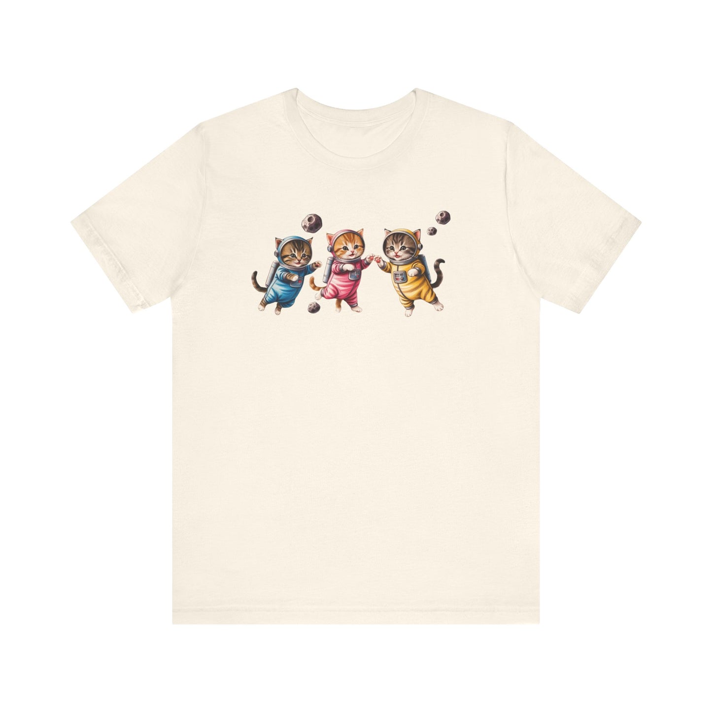 Vintage Space Cat Kitschy Cat Unisex Tee