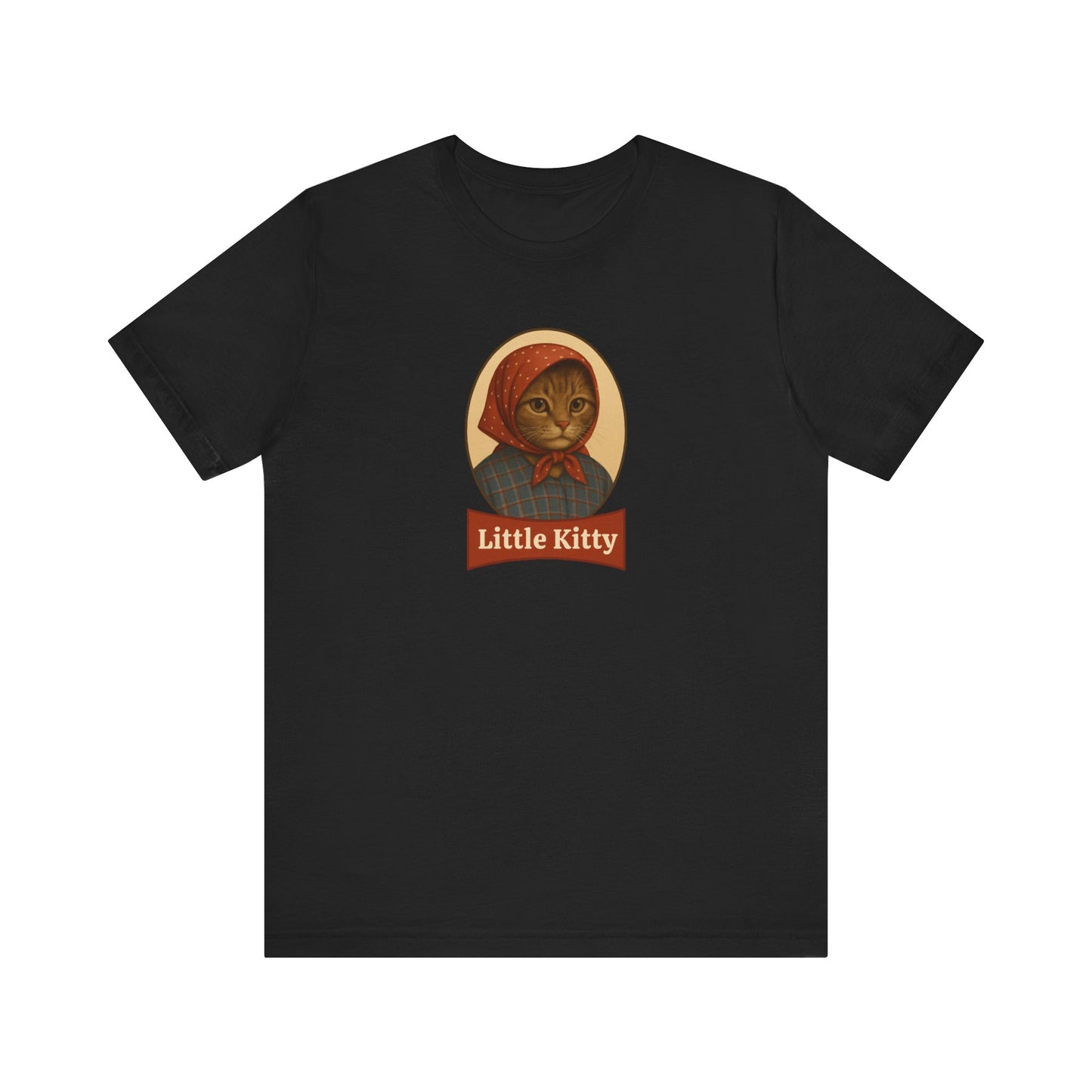 Little Kitty, Parody Tee for Babushka Cat Lovers