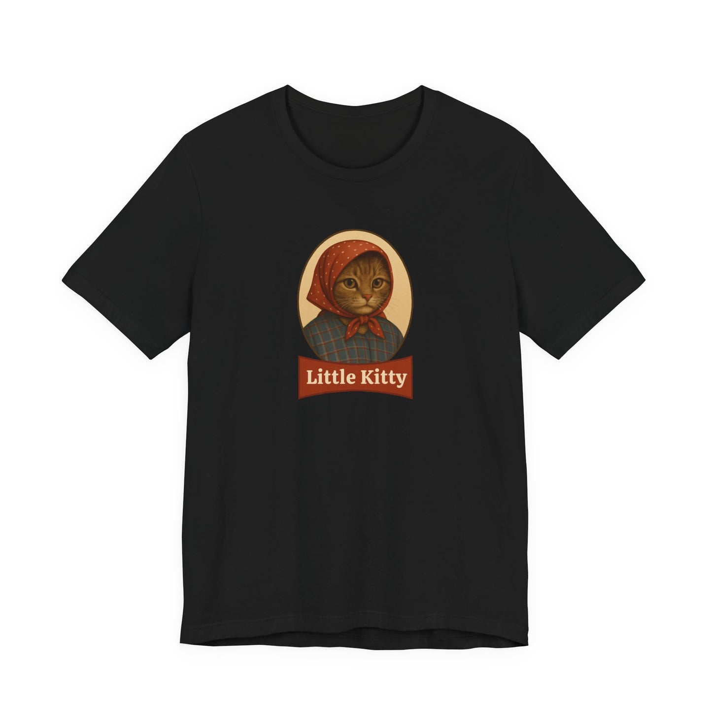 Little Kitty, Parody Tee for Babushka Cat Lovers