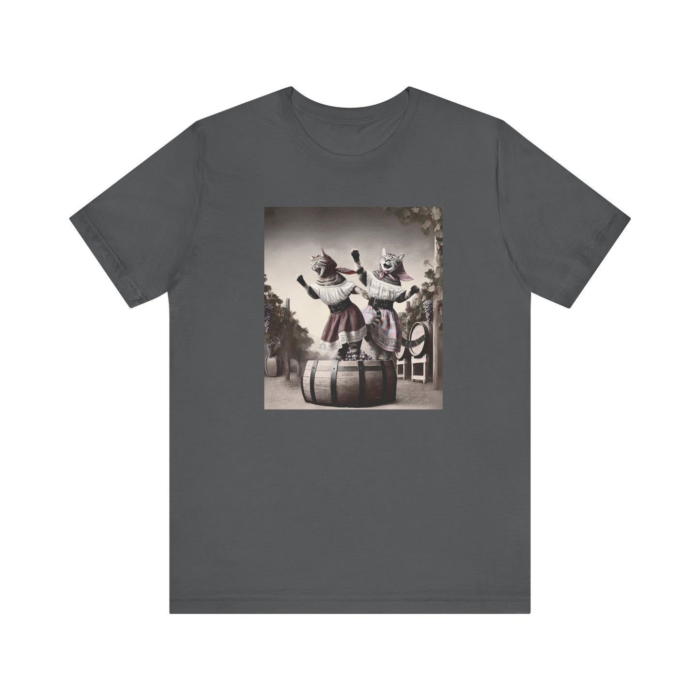 Babushka Cat Goes to Italy Unisex Tee, TV Nostalgia