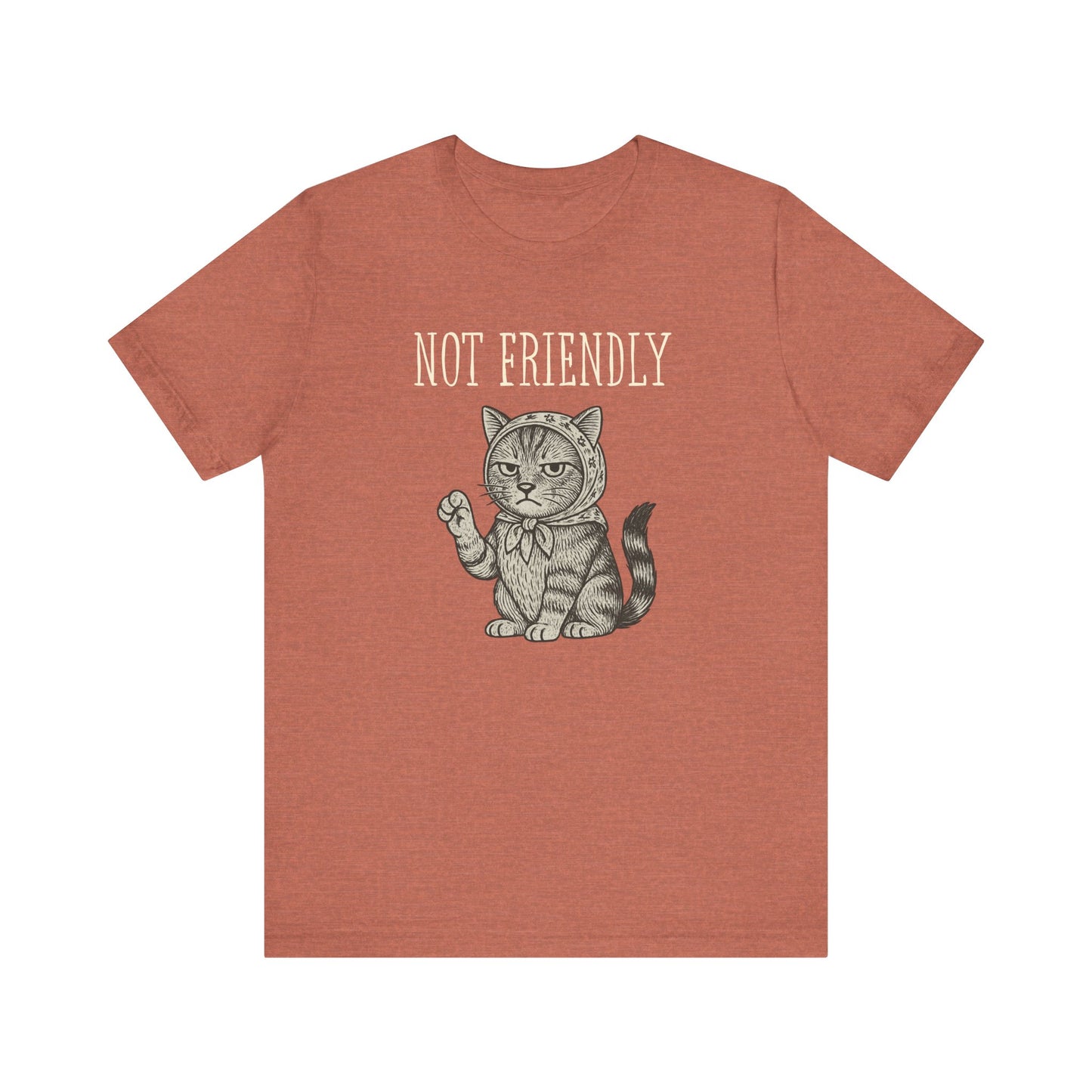 Babushka Cat T-Shirt, Snarky Funny Cat Lover Unisex Tee