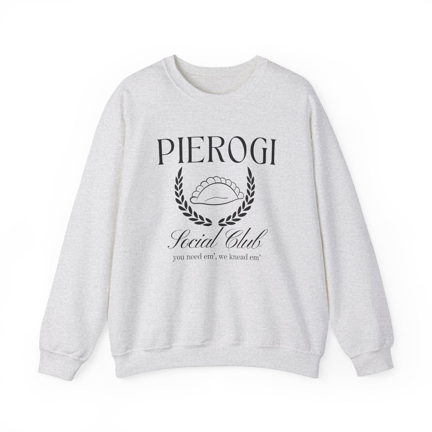Pierogi Crew, Pierogi Maker Unisex Heavy Blend™ Crewneck Sweatshirt, Polish Pride, Pierogi Social Club