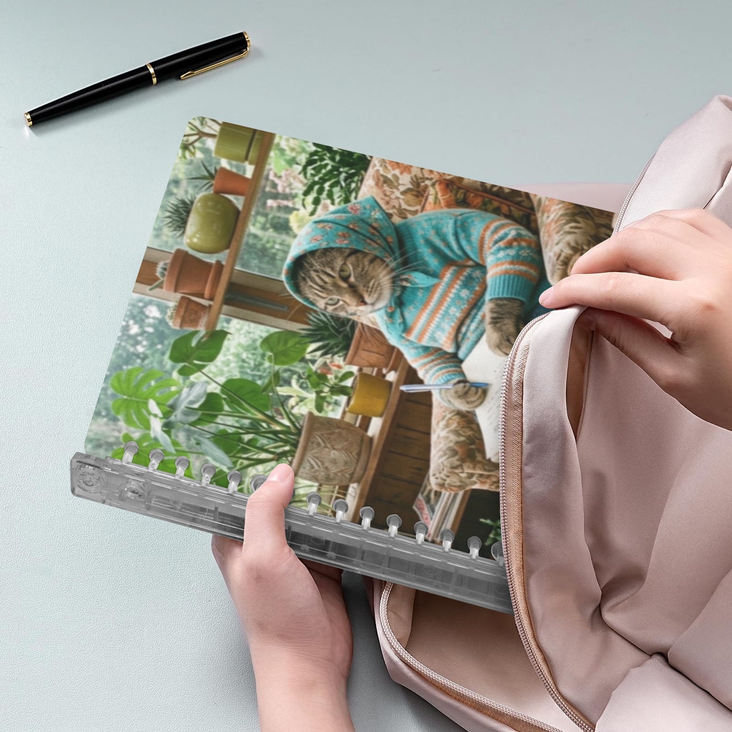 Babushka Cat Notebooks (4 Pack)