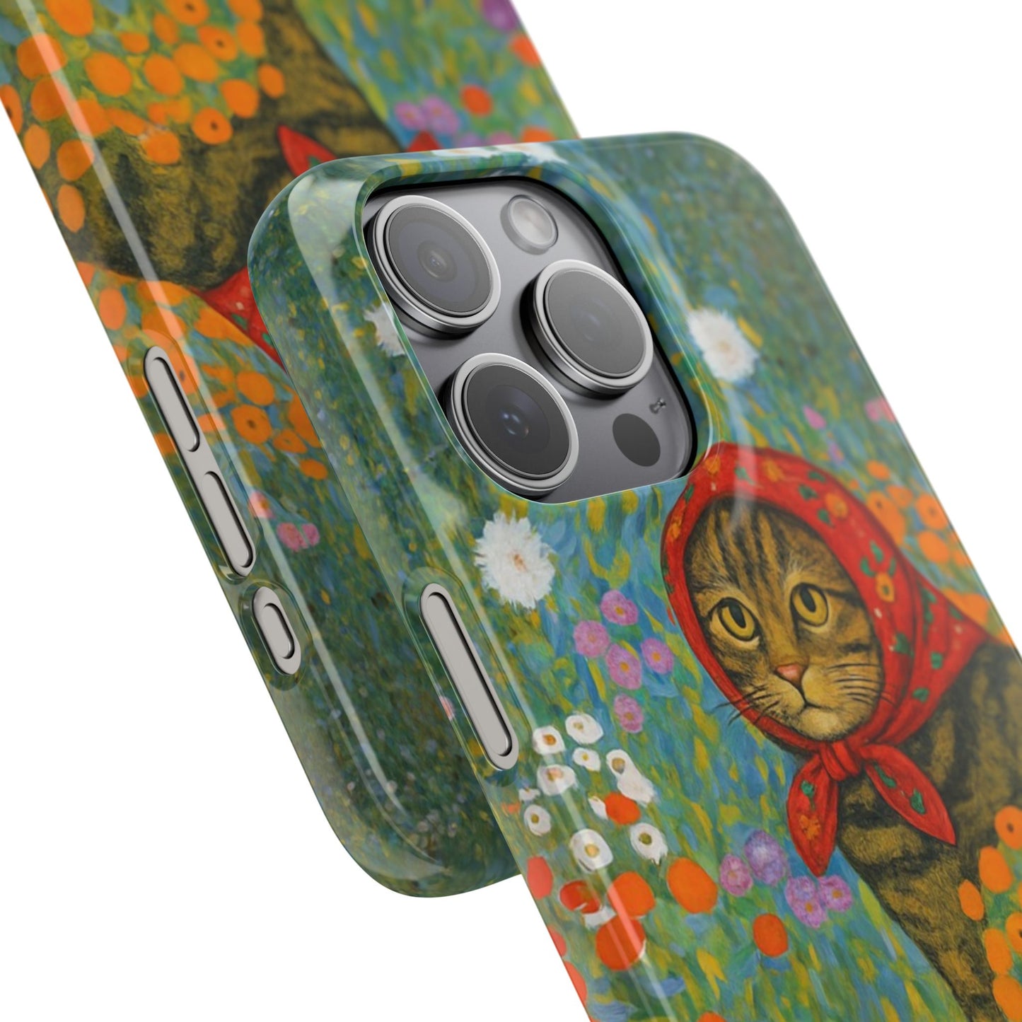 Babushka Cat Gusav Klimt Snap Phone Case