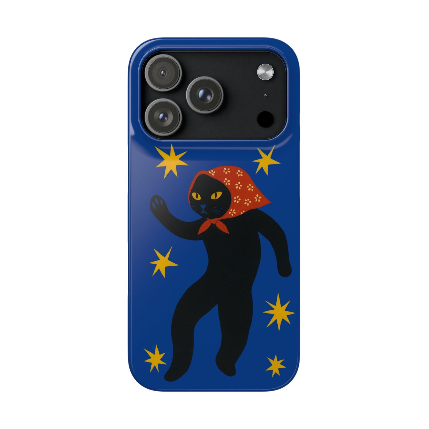Babushka Cat x Matisse Style Snap Phone Case