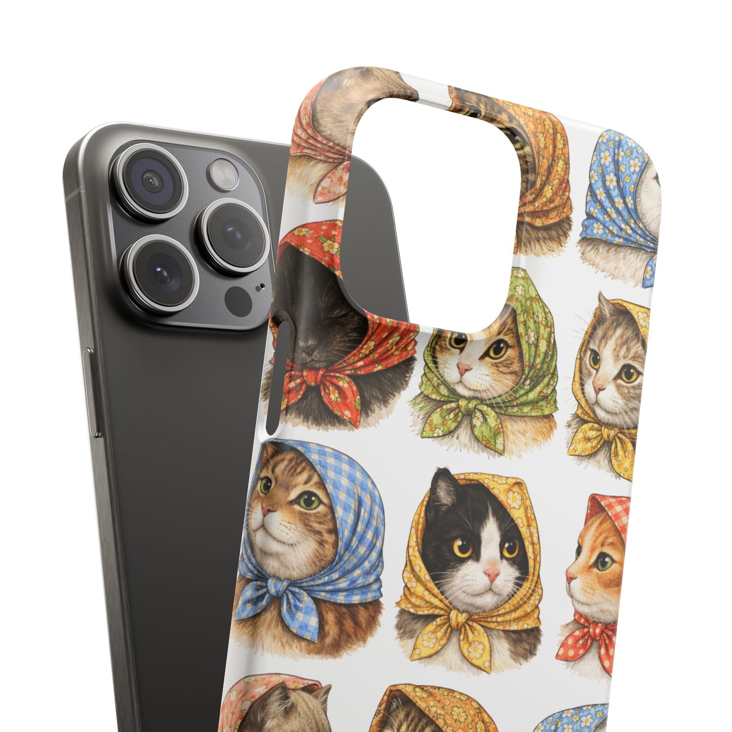 Babushka Cats Snap Phone Case