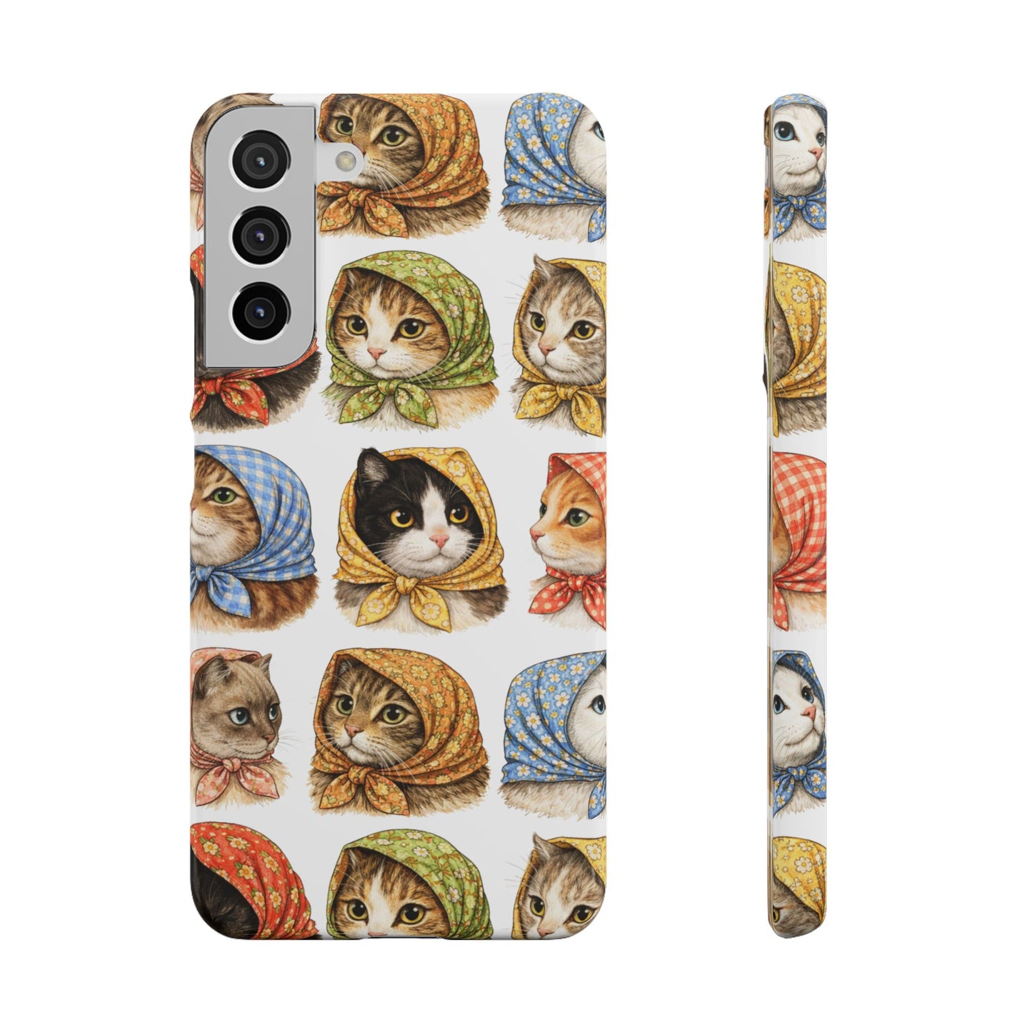 Babushka Cats Snap Phone Case