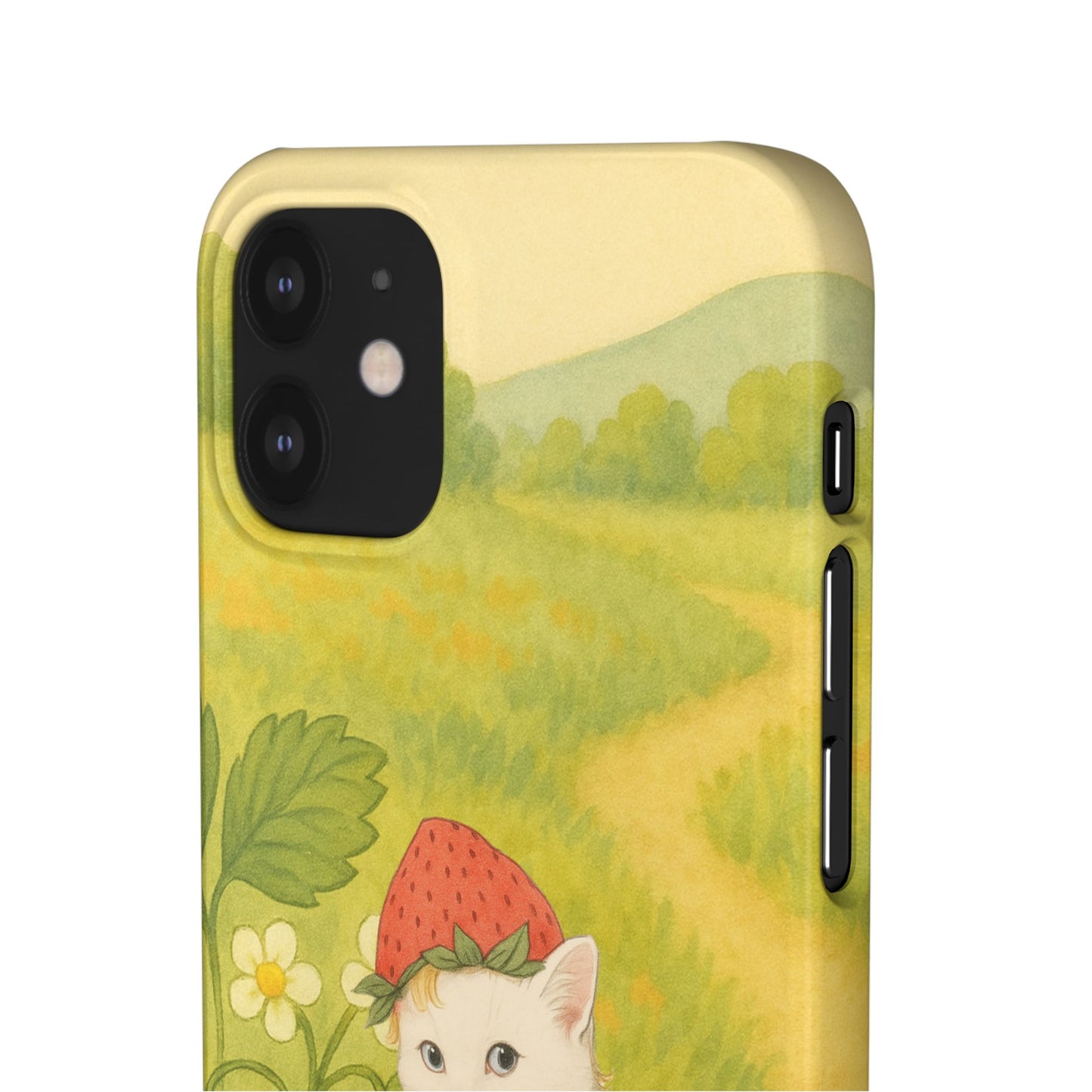 Strawberry Cat x Mother Earth's Children Snap Phone Case