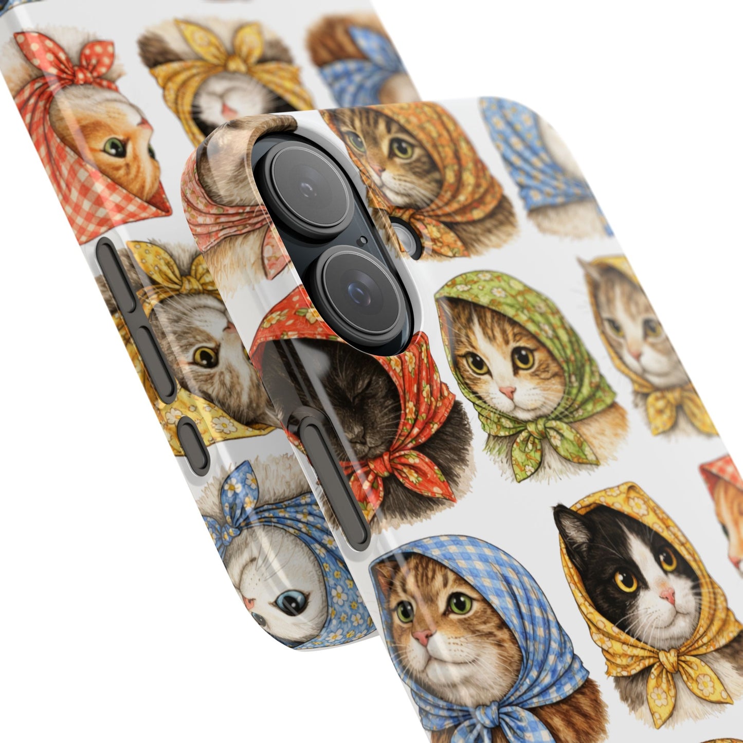 Babushka Cats Snap Phone Case