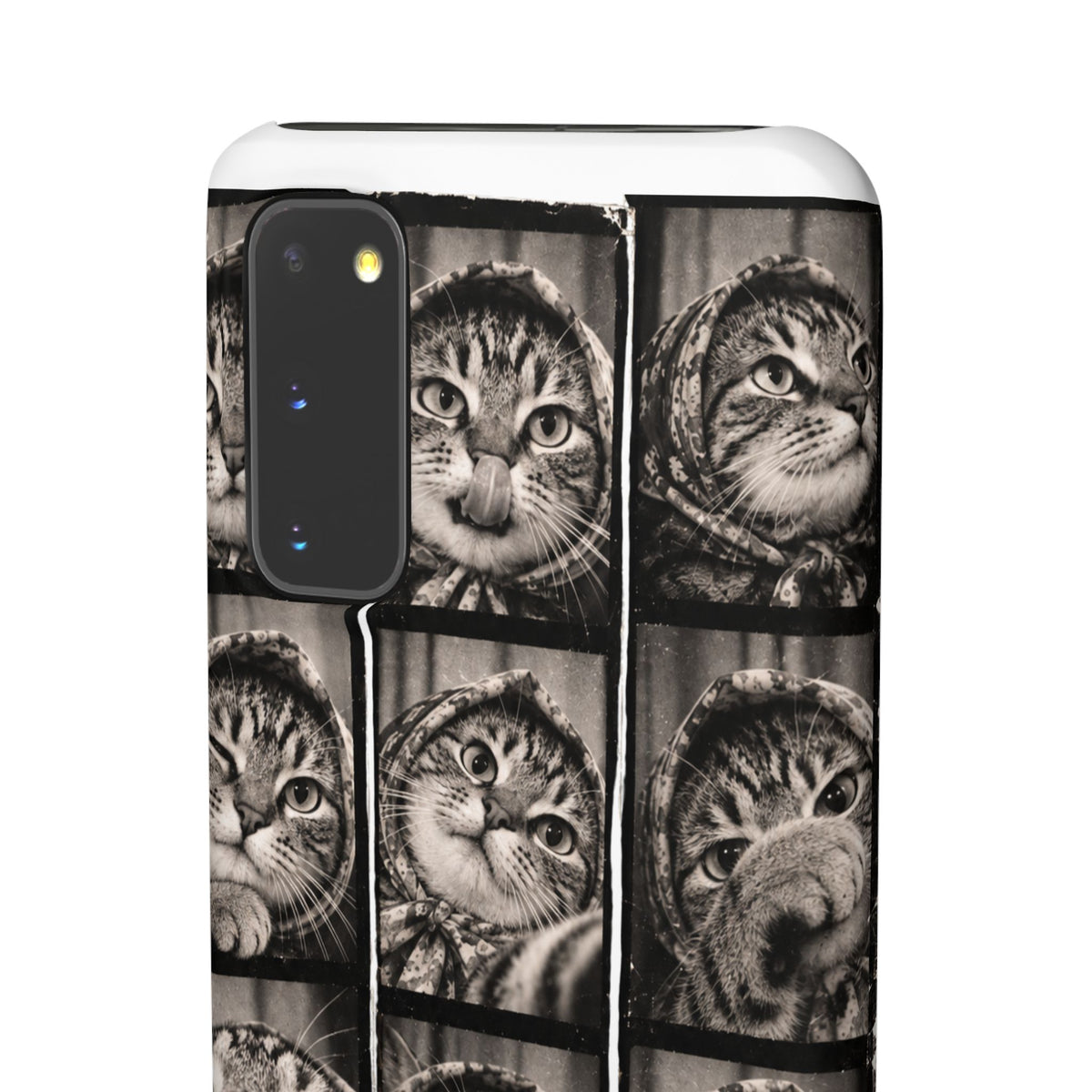 Babushka Cat Photobooth Snap Phone Case