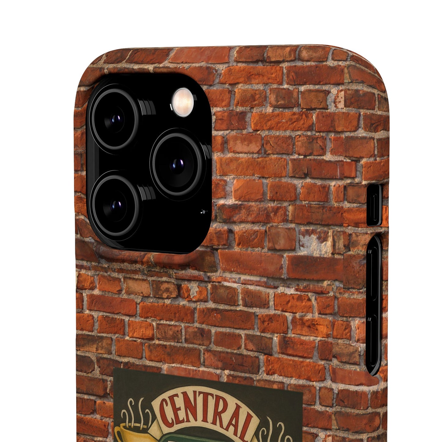 Babushka Cat Coffee Shop Snap Phone Case