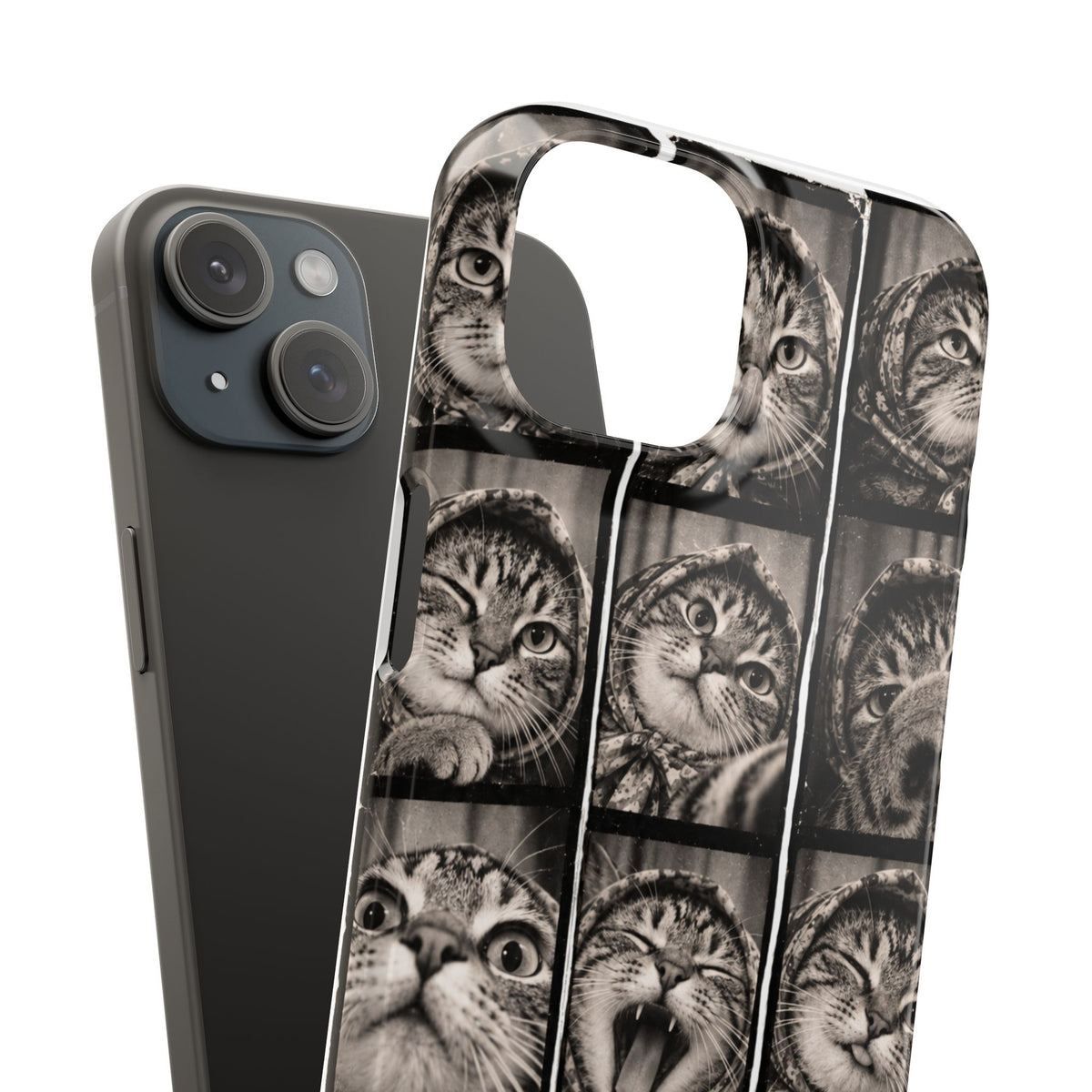 Babushka Cat Photobooth Snap Phone Case