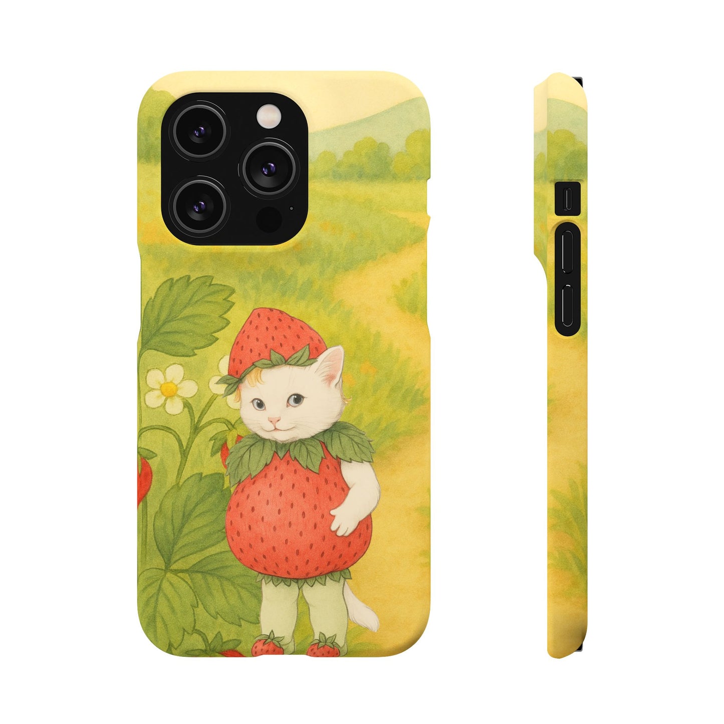 Strawberry Cat x Mother Earth's Children Snap Phone Case