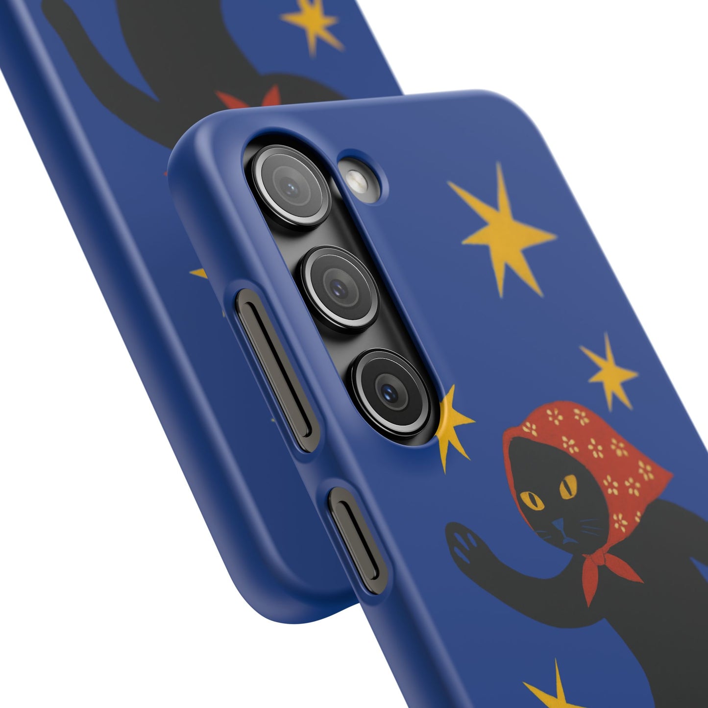 Babushka Cat x Matisse Style Snap Phone Case