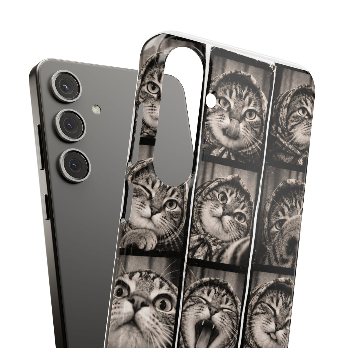 Babushka Cat Photobooth Snap Phone Case