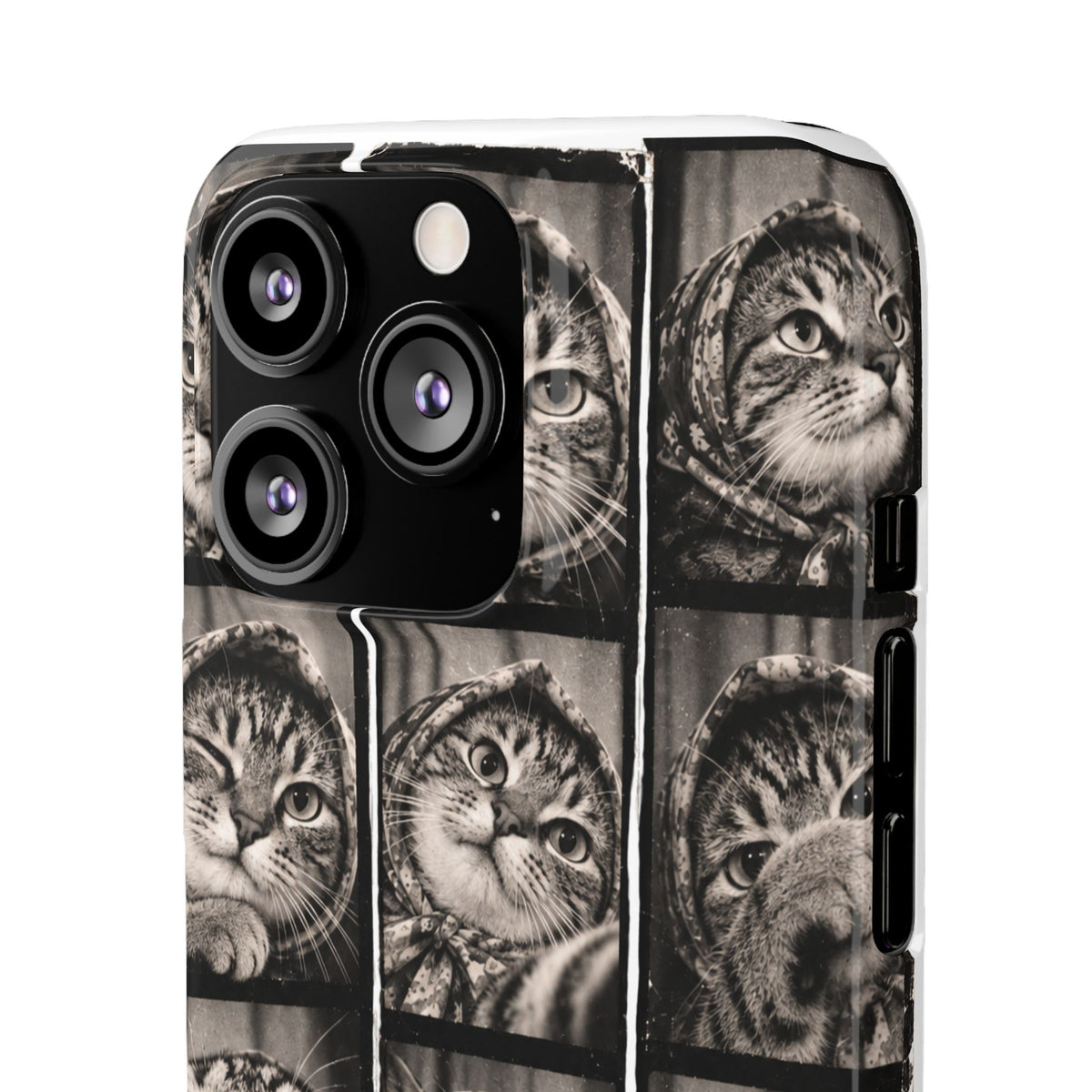 Babushka Cat Photobooth Snap Phone Case