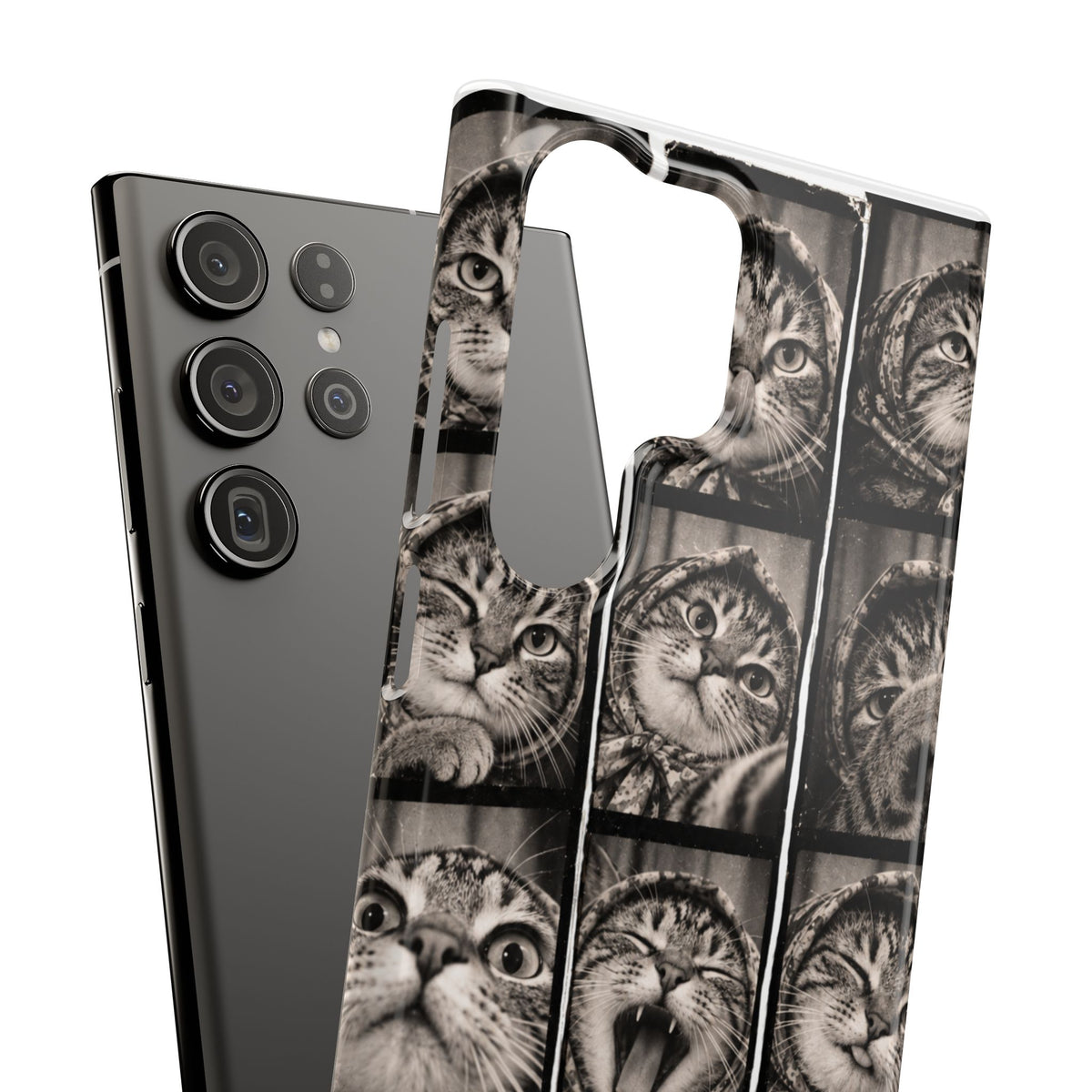 Babushka Cat Photobooth Snap Phone Case