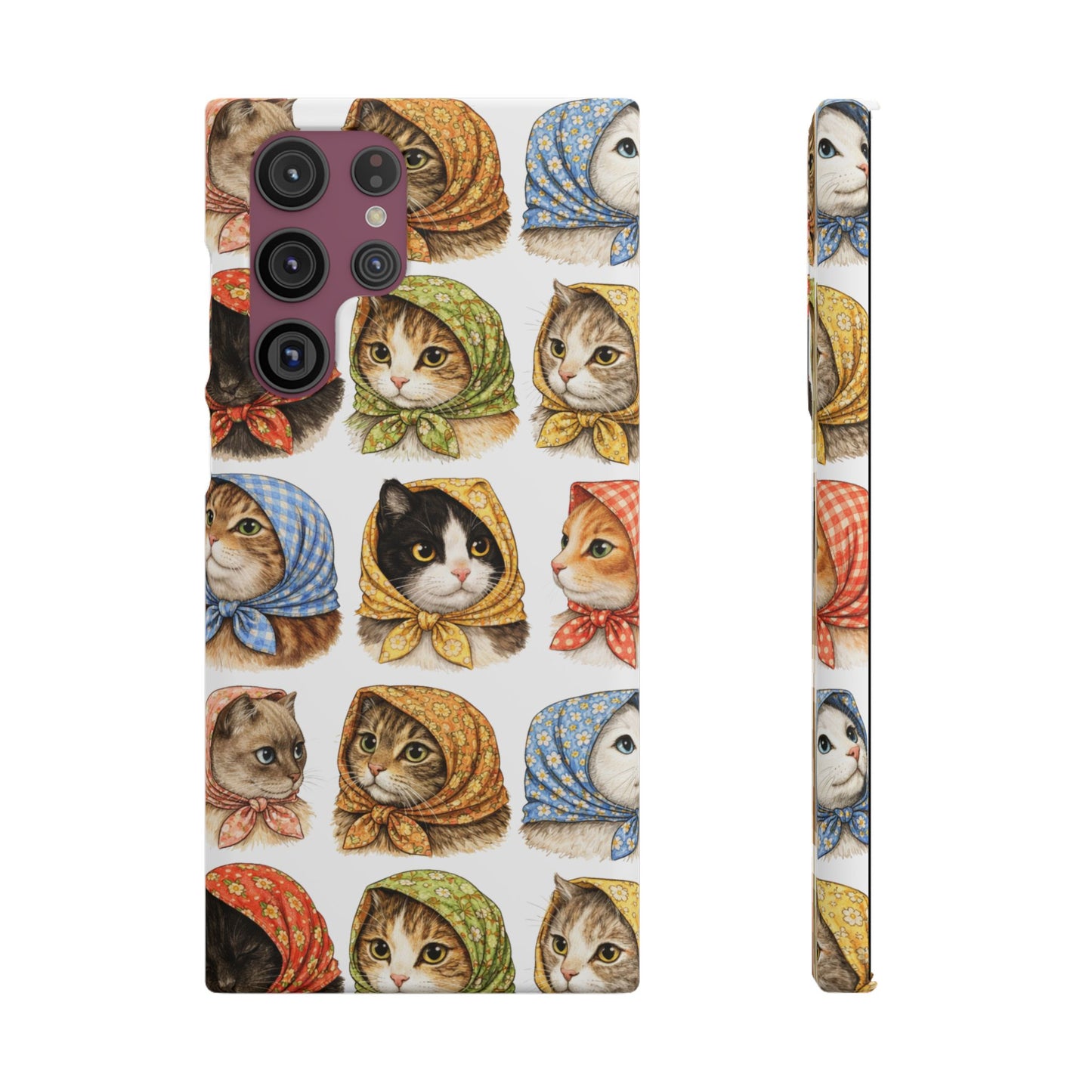 Babushka Cats Snap Phone Case