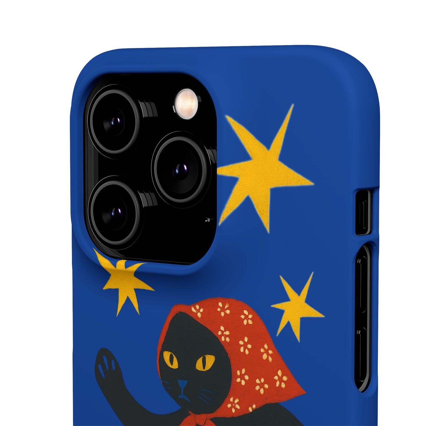 Babushka Cat x Matisse Style Snap Phone Case