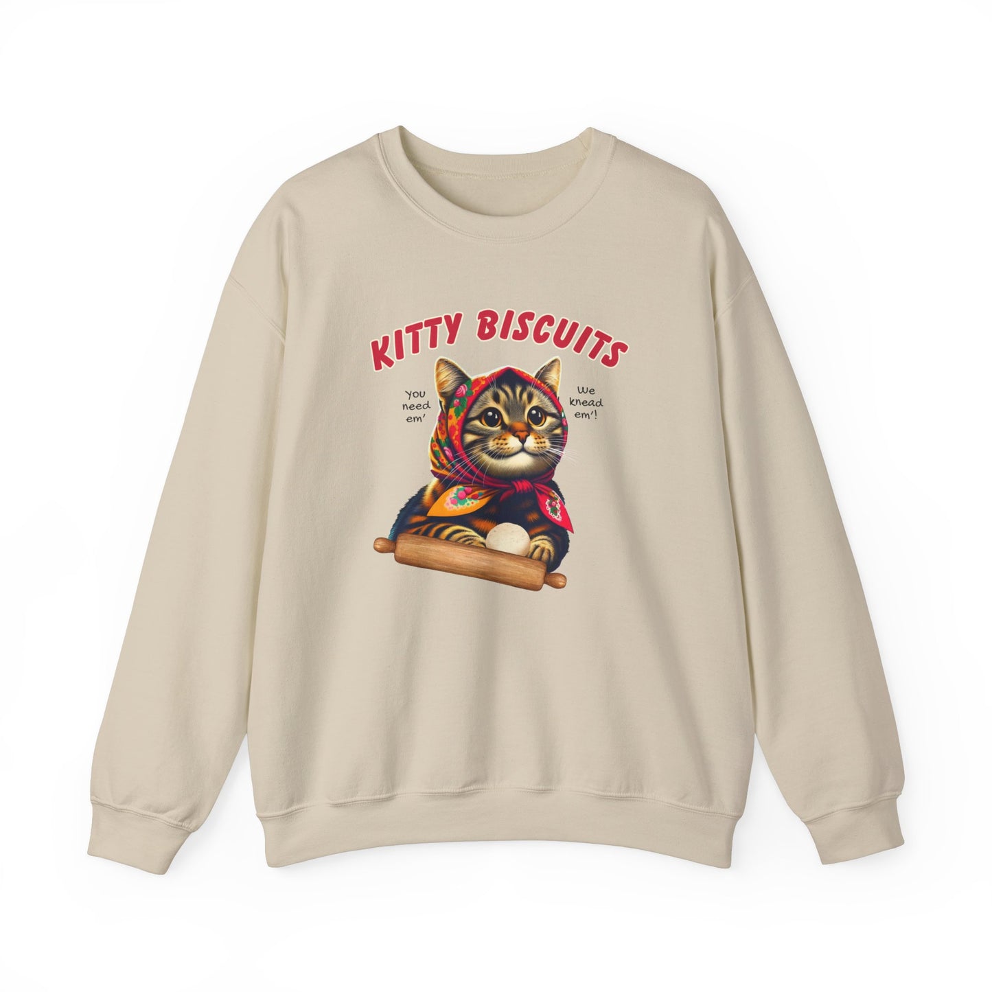 Kitty Biscuits Unisex Heavy Blend™ Crewneck Sweatshirt