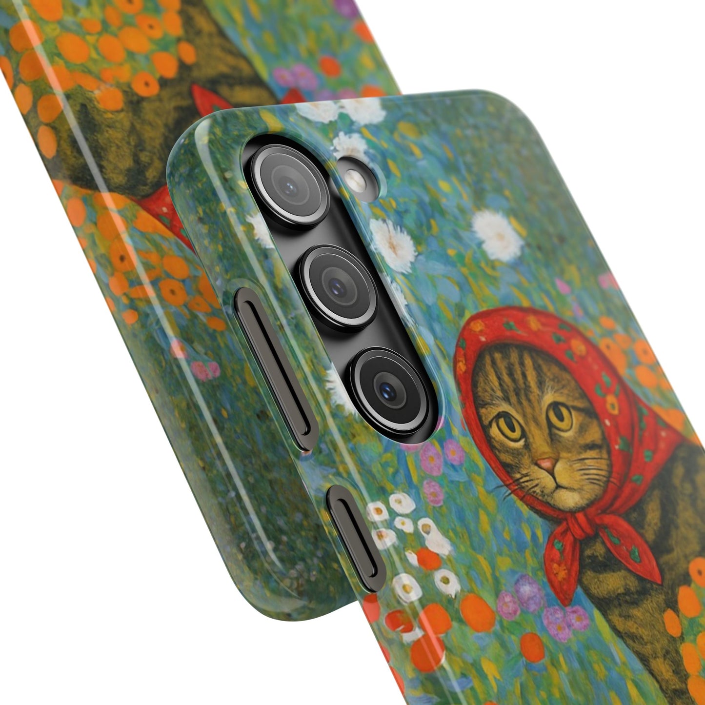 Babushka Cat Gusav Klimt Snap Phone Case