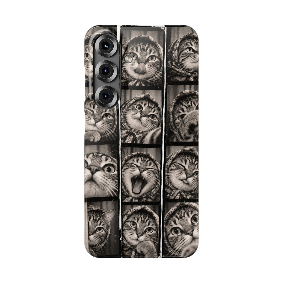 Babushka Cat Photobooth Snap Phone Case