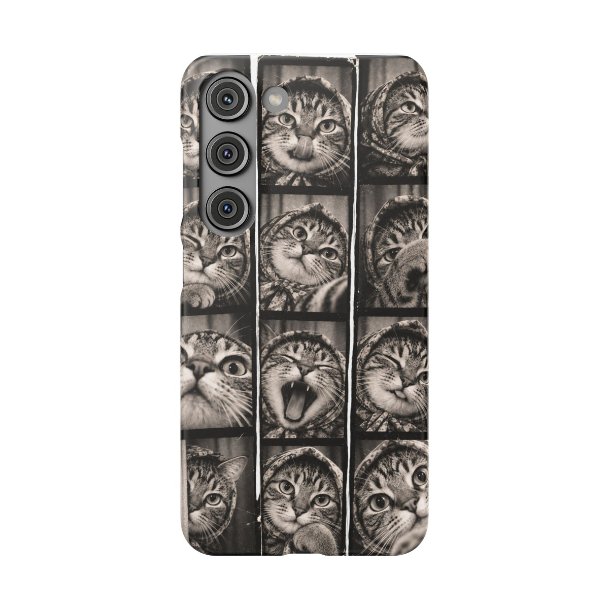 Babushka Cat Photobooth Snap Phone Case