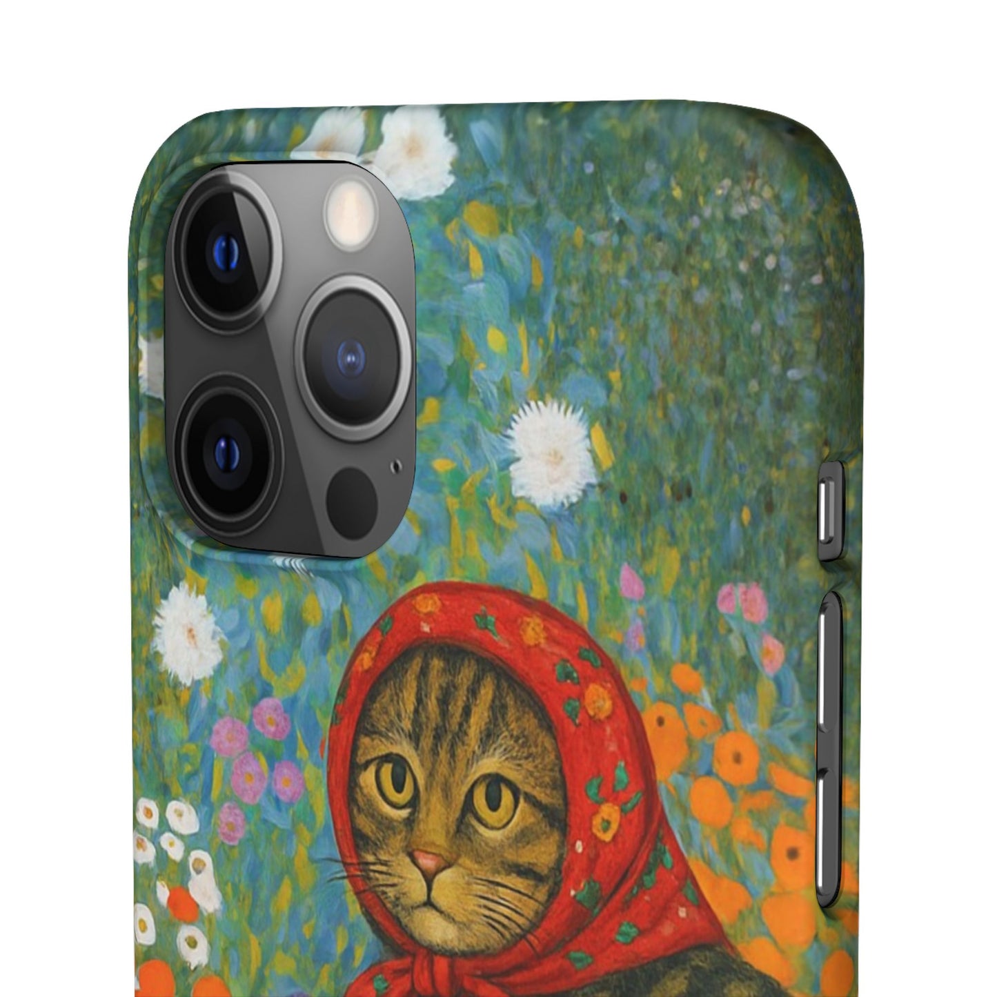 Babushka Cat Gusav Klimt Snap Phone Case