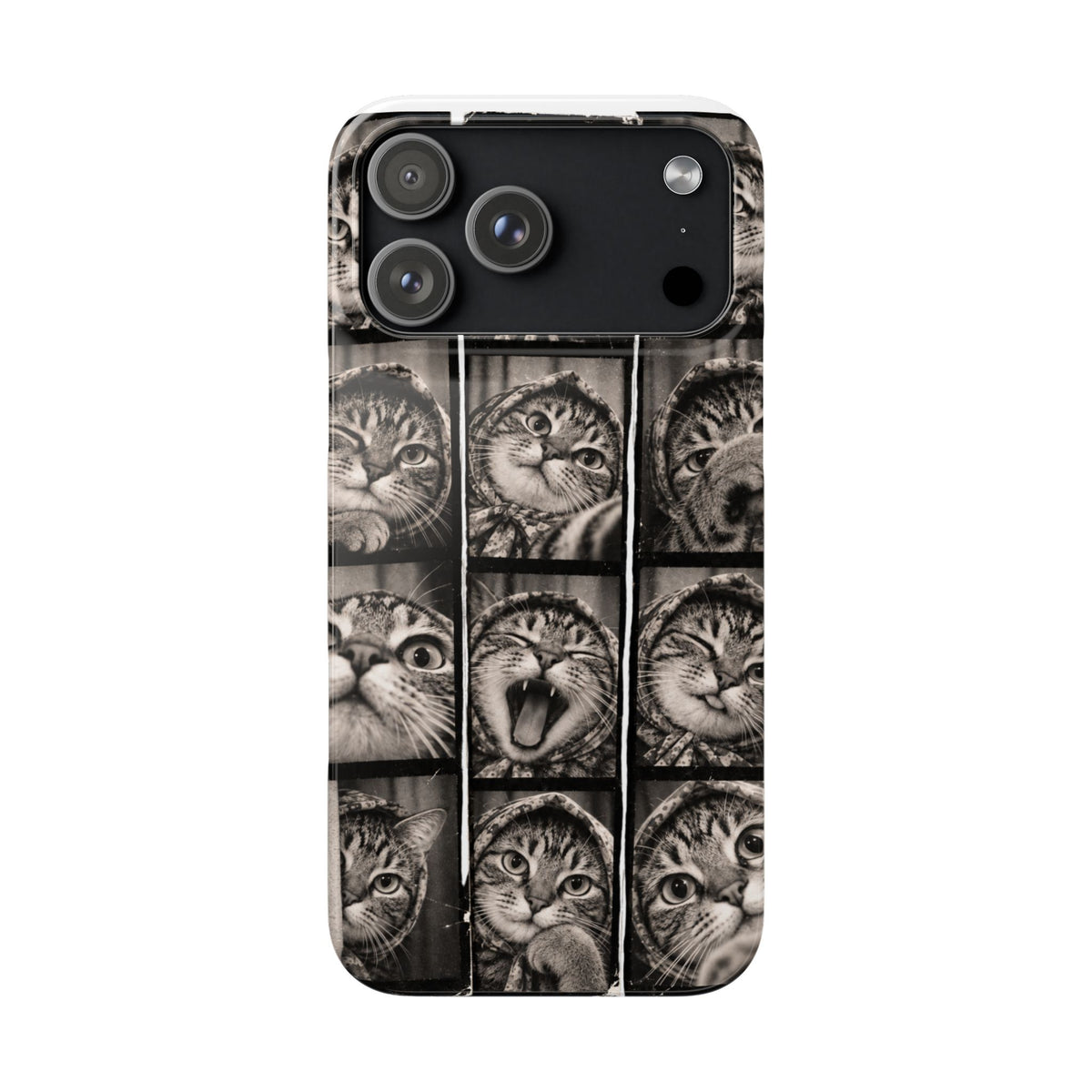 Babushka Cat Photobooth Snap Phone Case
