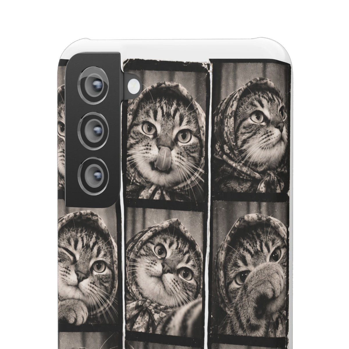 Babushka Cat Photobooth Snap Phone Case