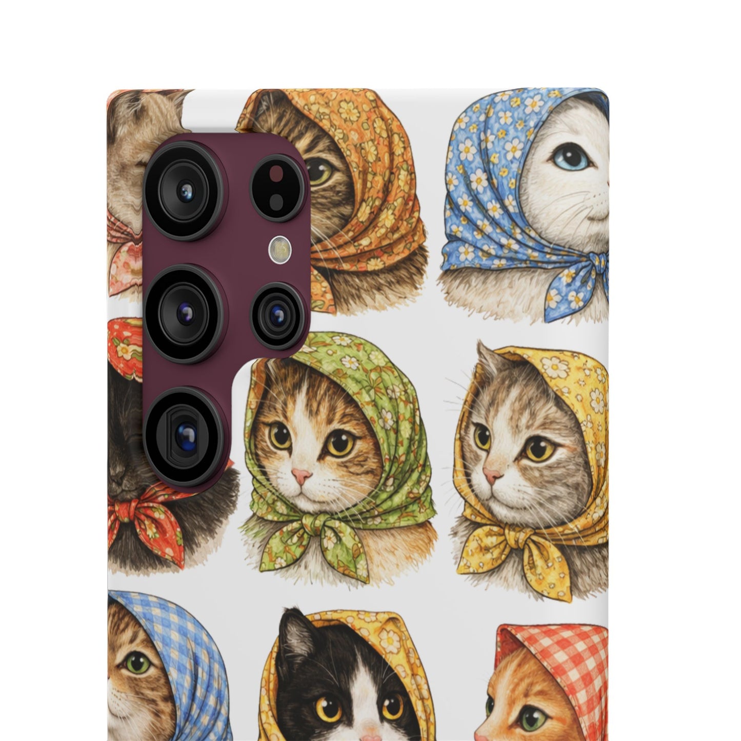 Babushka Cats Snap Phone Case