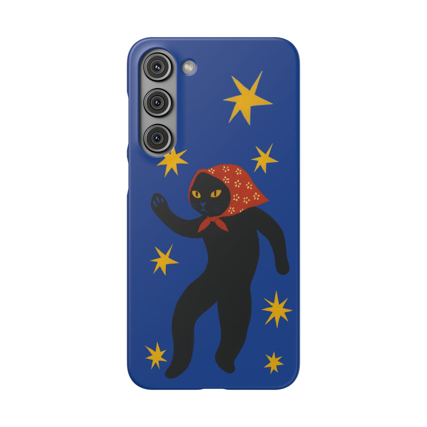 Babushka Cat x Matisse Style Snap Phone Case