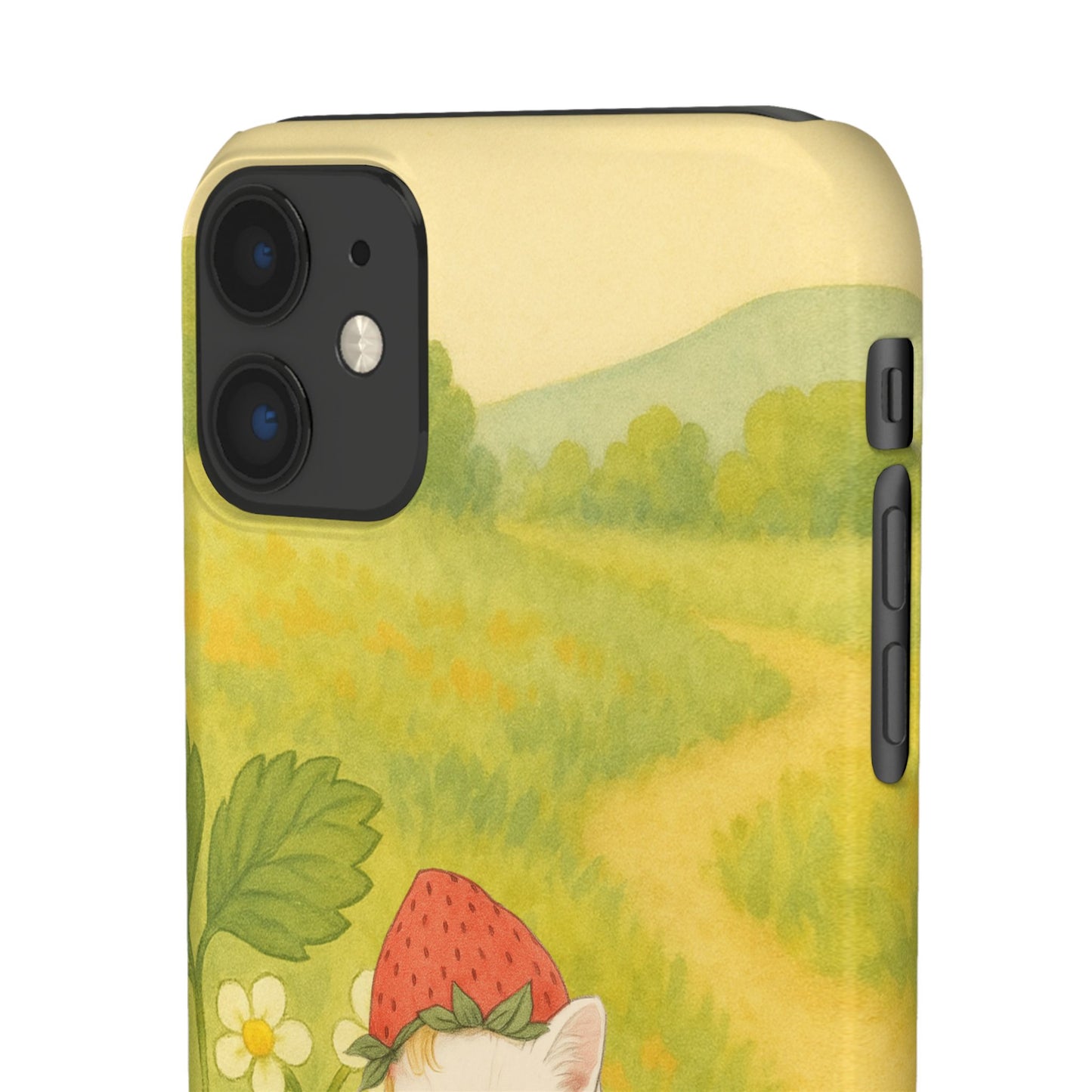 Strawberry Cat x Mother Earth's Children Snap Phone Case