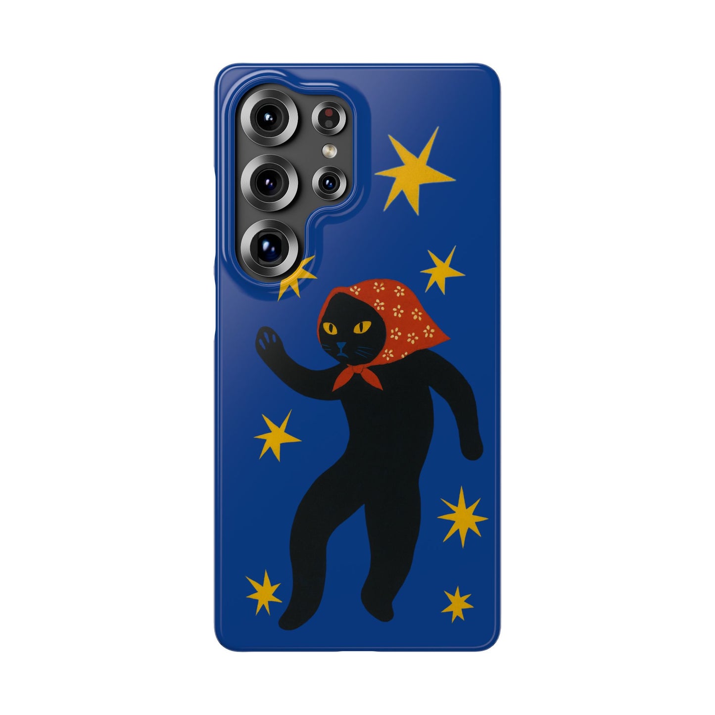 Babushka Cat x Matisse Style Snap Phone Case