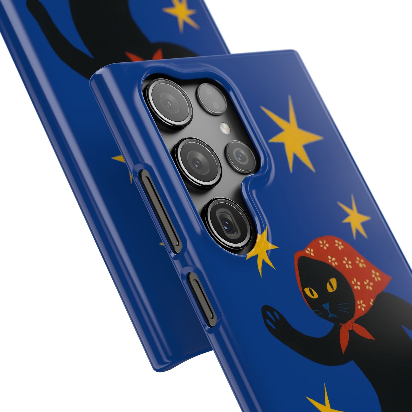 Babushka Cat x Matisse Style Snap Phone Case