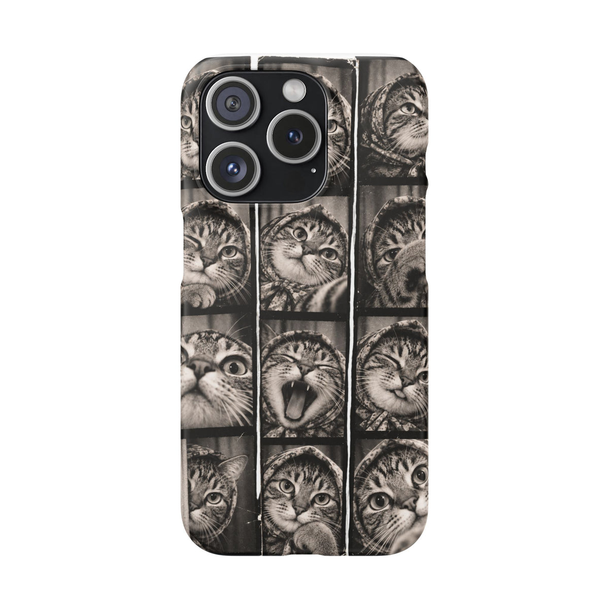 Babushka Cat Photobooth Snap Phone Case