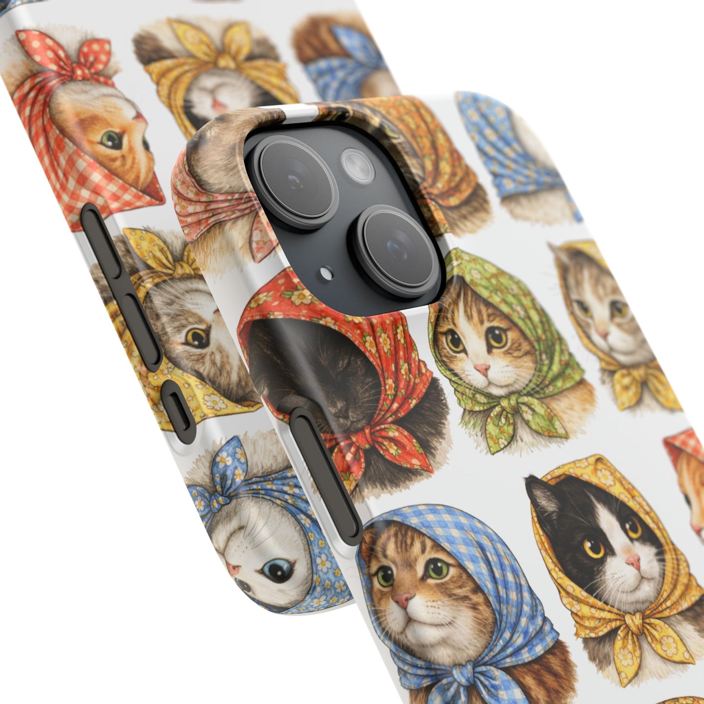 Babushka Cats Snap Phone Case