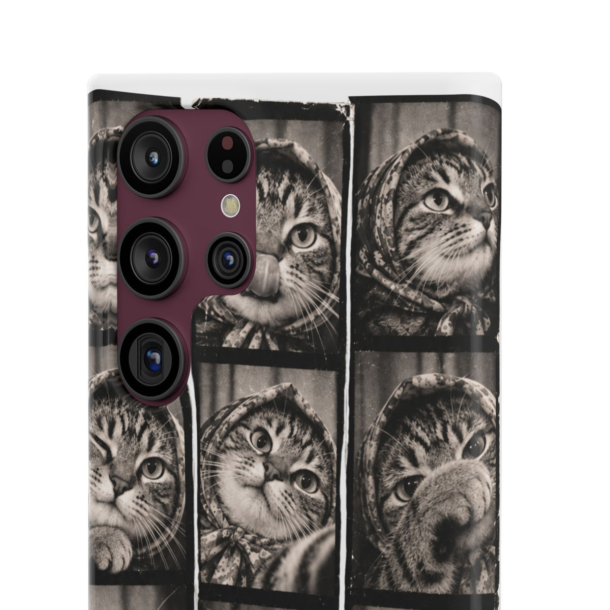 Babushka Cat Photobooth Snap Phone Case