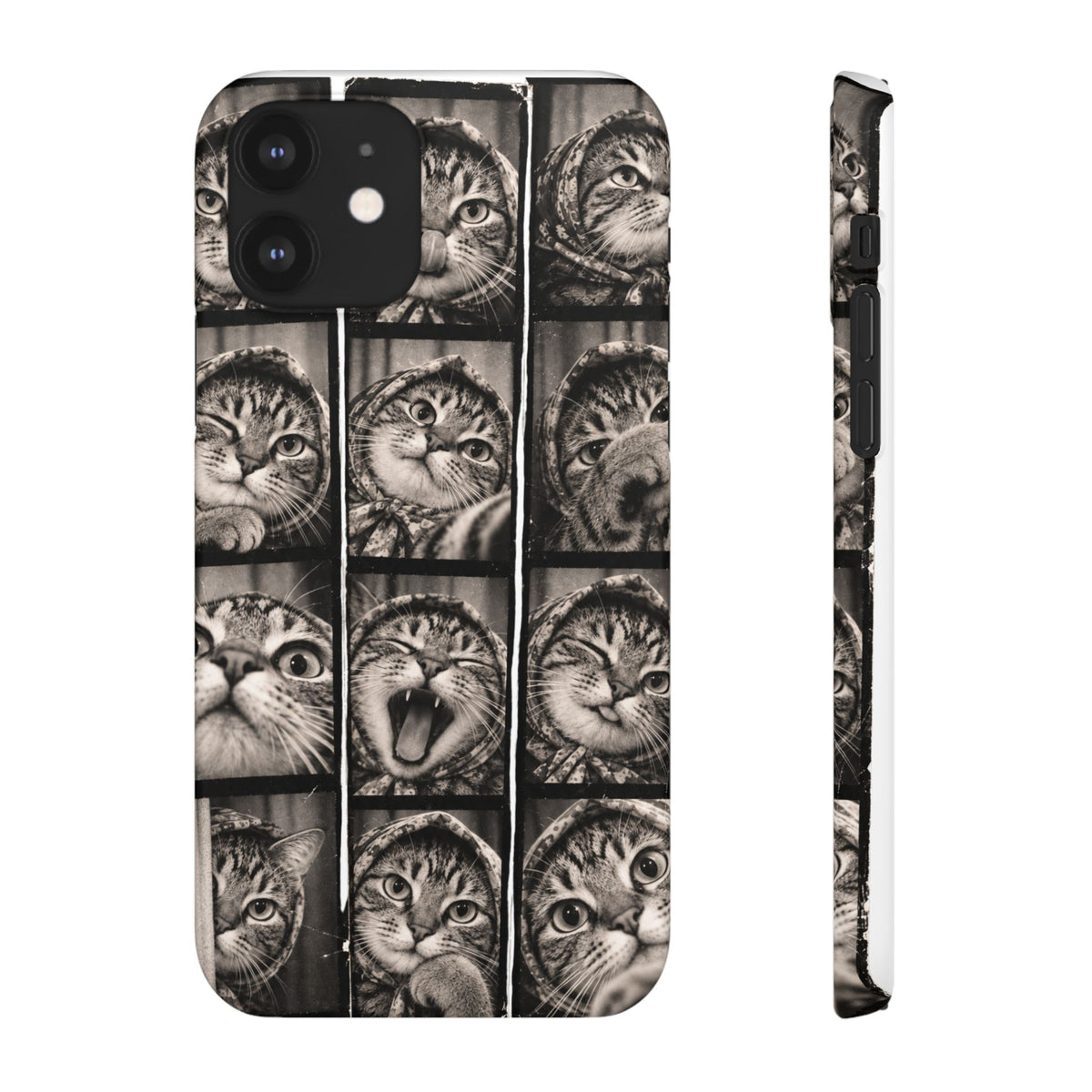 Babushka Cat Photobooth Snap Phone Case