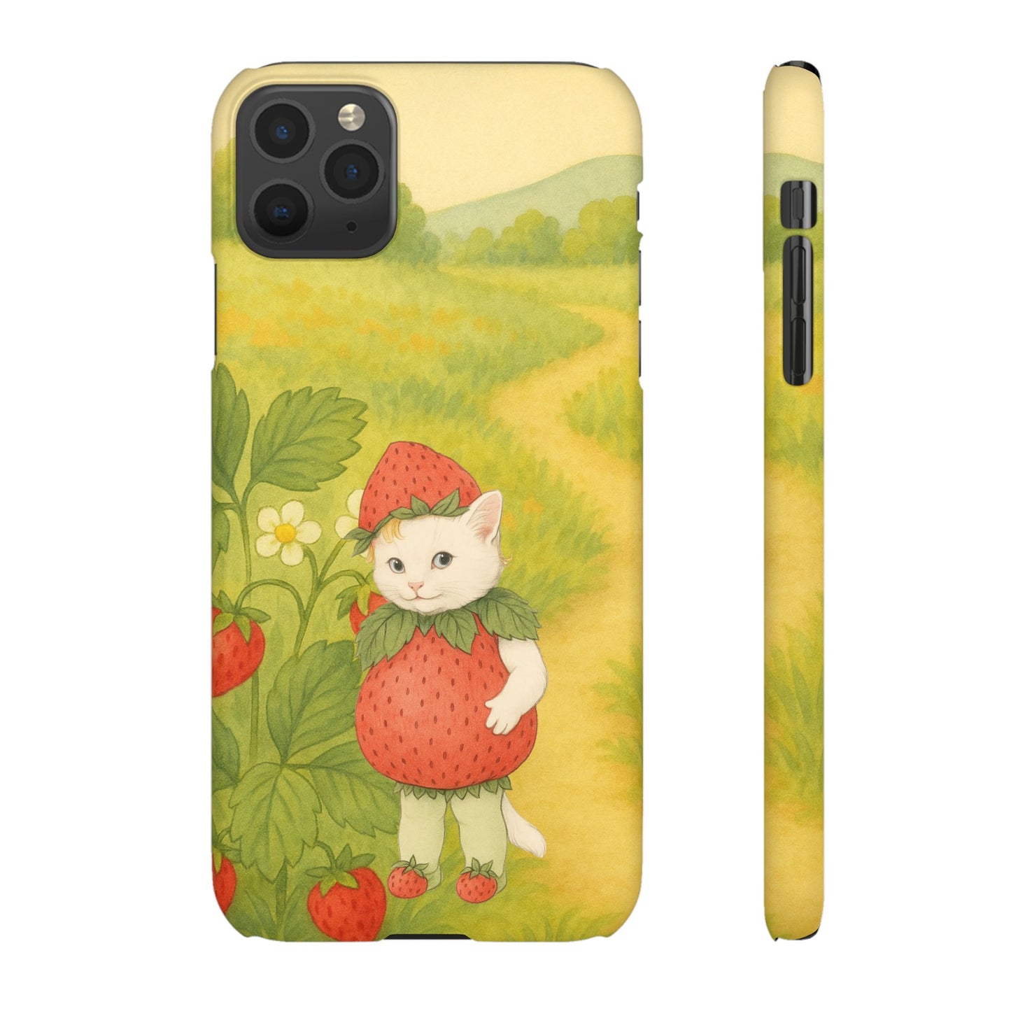 Strawberry Cat x Mother Earth's Children Snap Phone Case