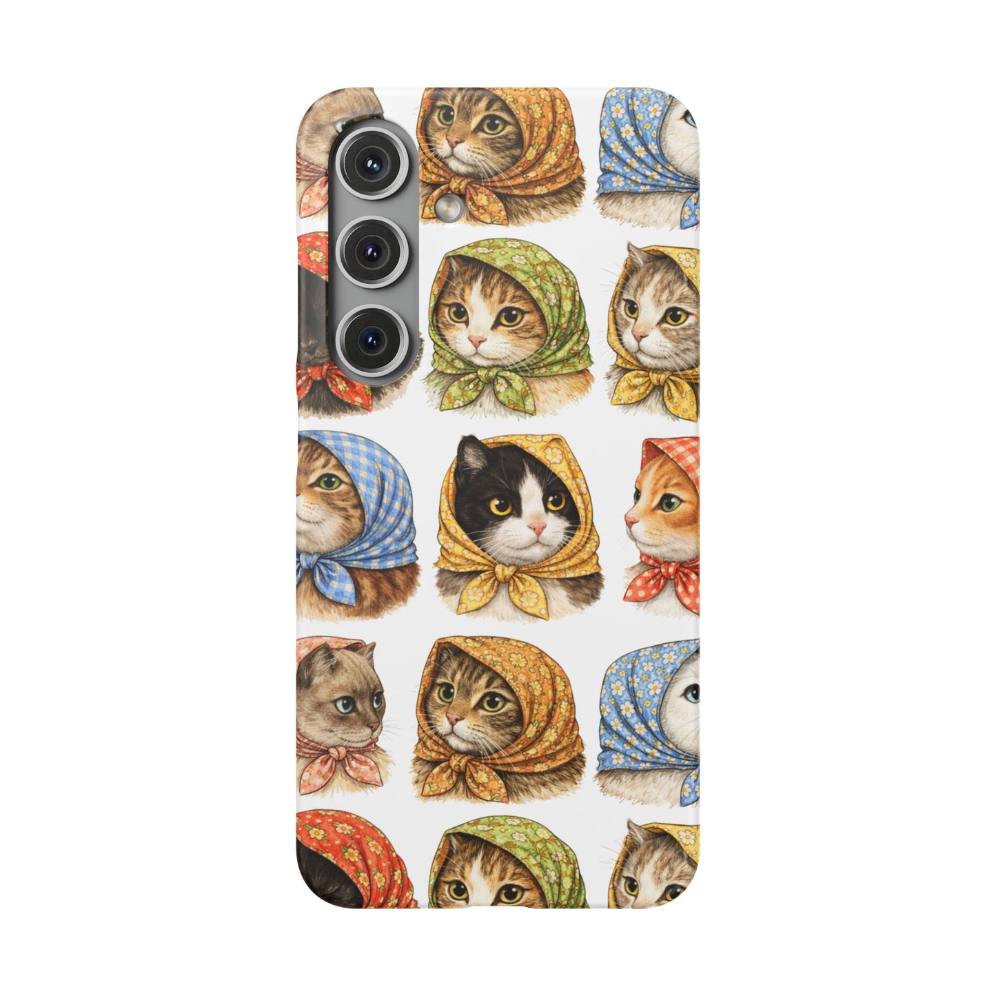 Babushka Cats Snap Phone Case