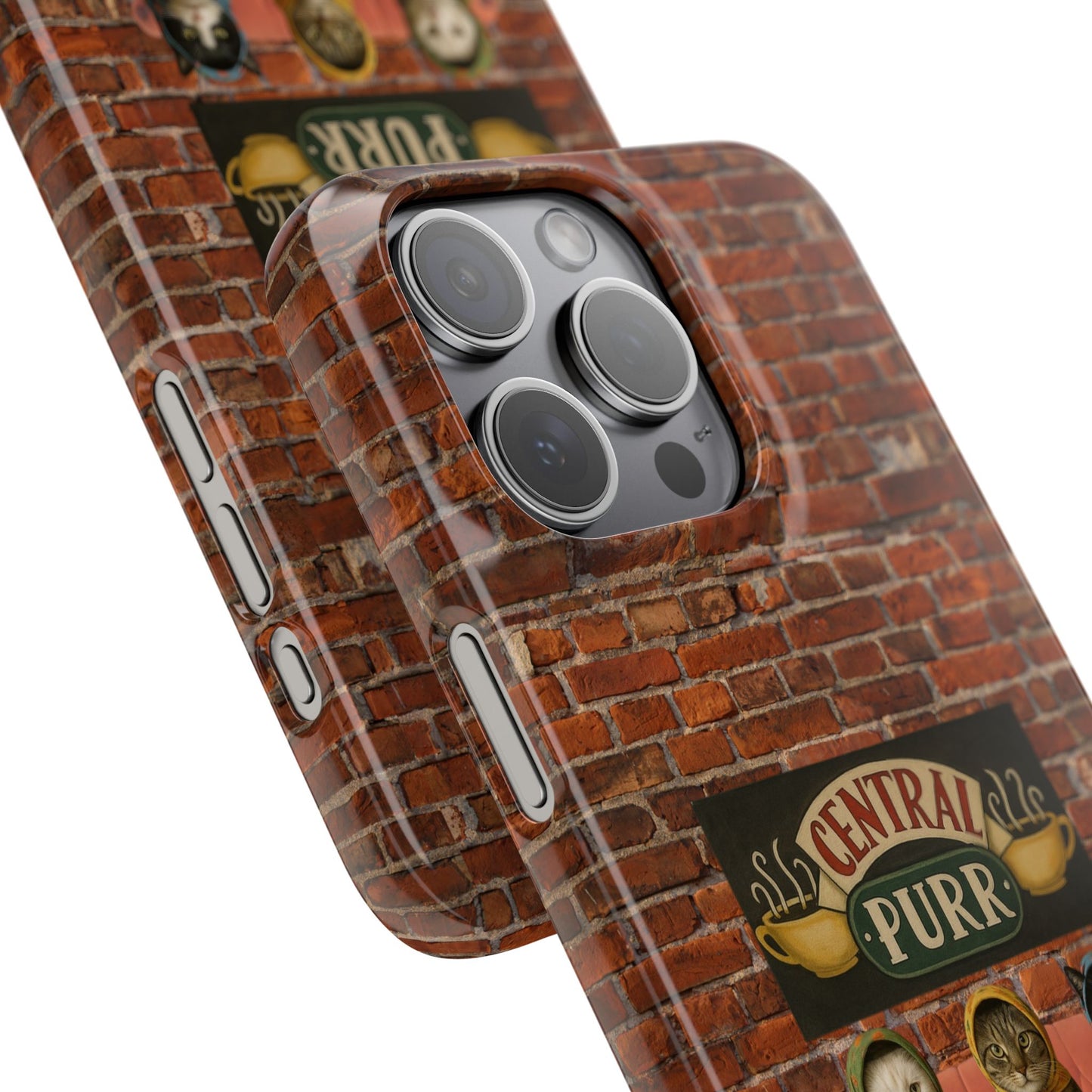 Babushka Cat Coffee Shop Snap Phone Case