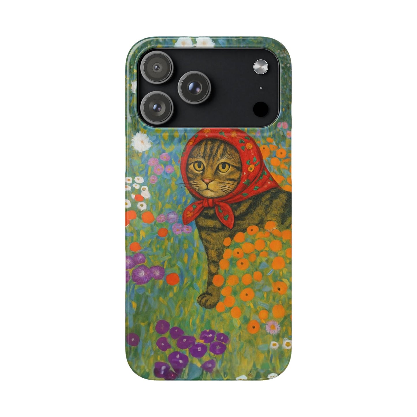 Babushka Cat Gusav Klimt Snap Phone Case