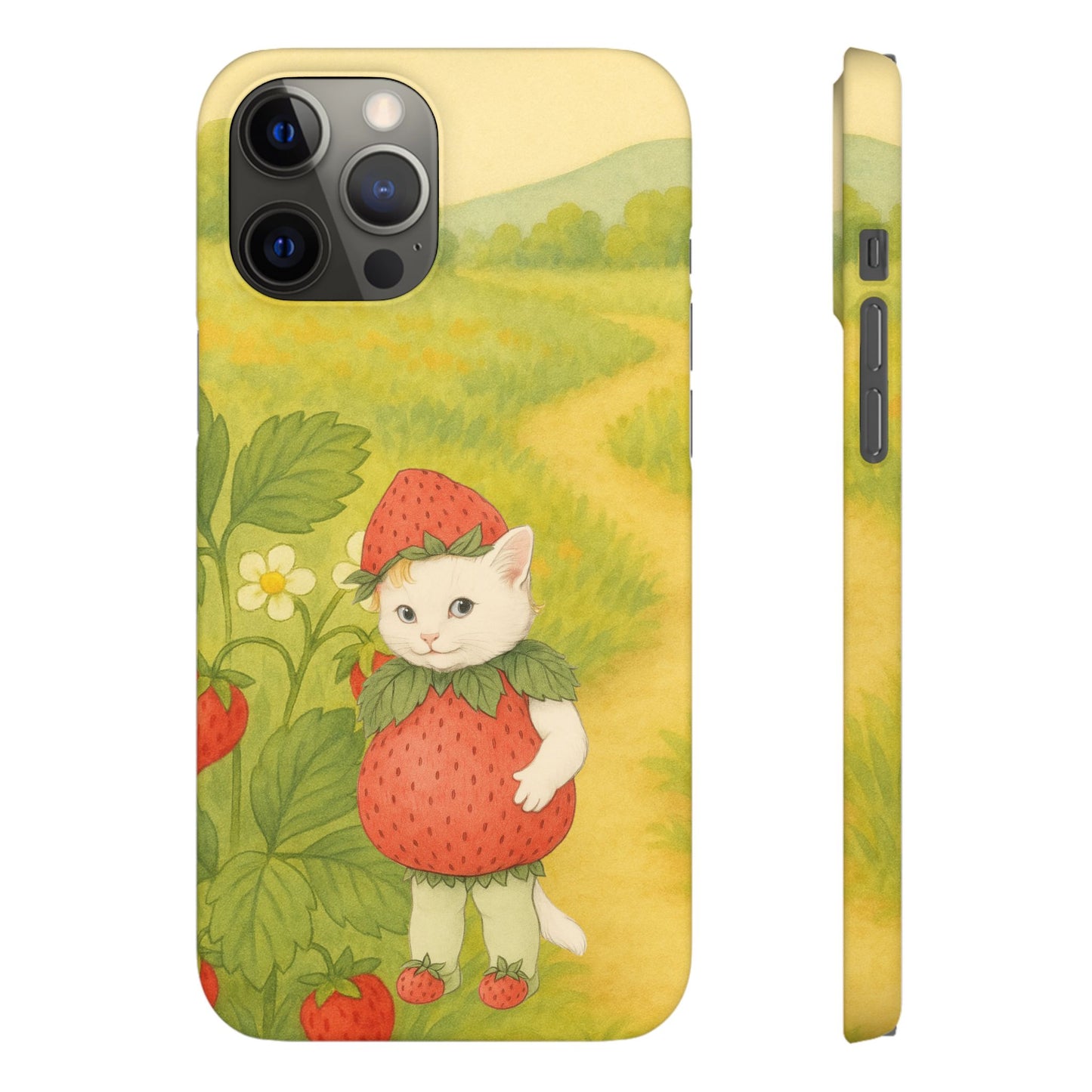 Strawberry Cat x Mother Earth's Children Snap Phone Case