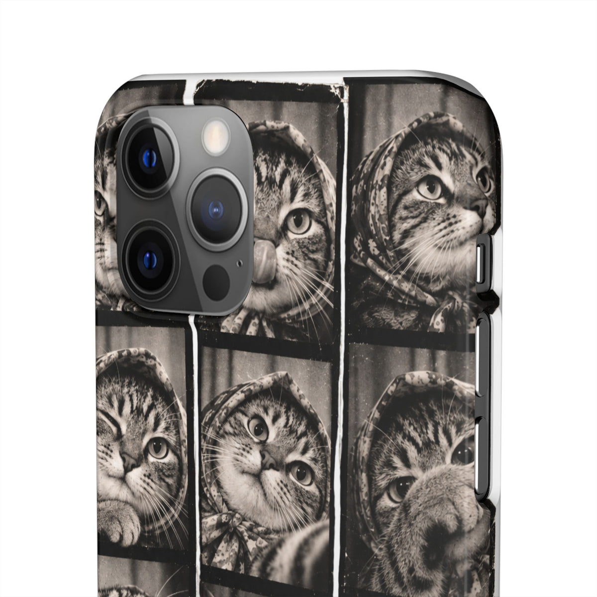 Babushka Cat Photobooth Snap Phone Case