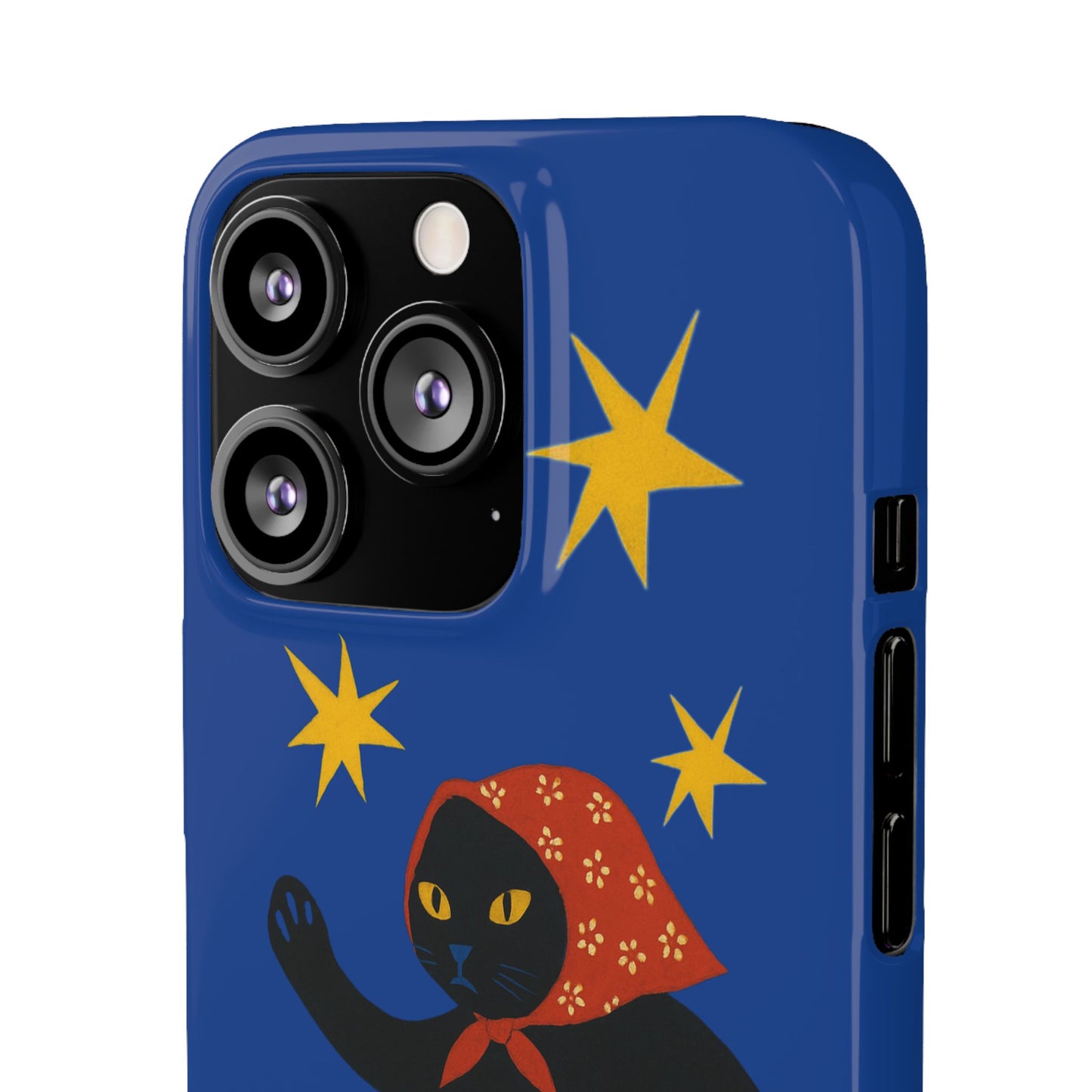Babushka Cat x Matisse Style Snap Phone Case