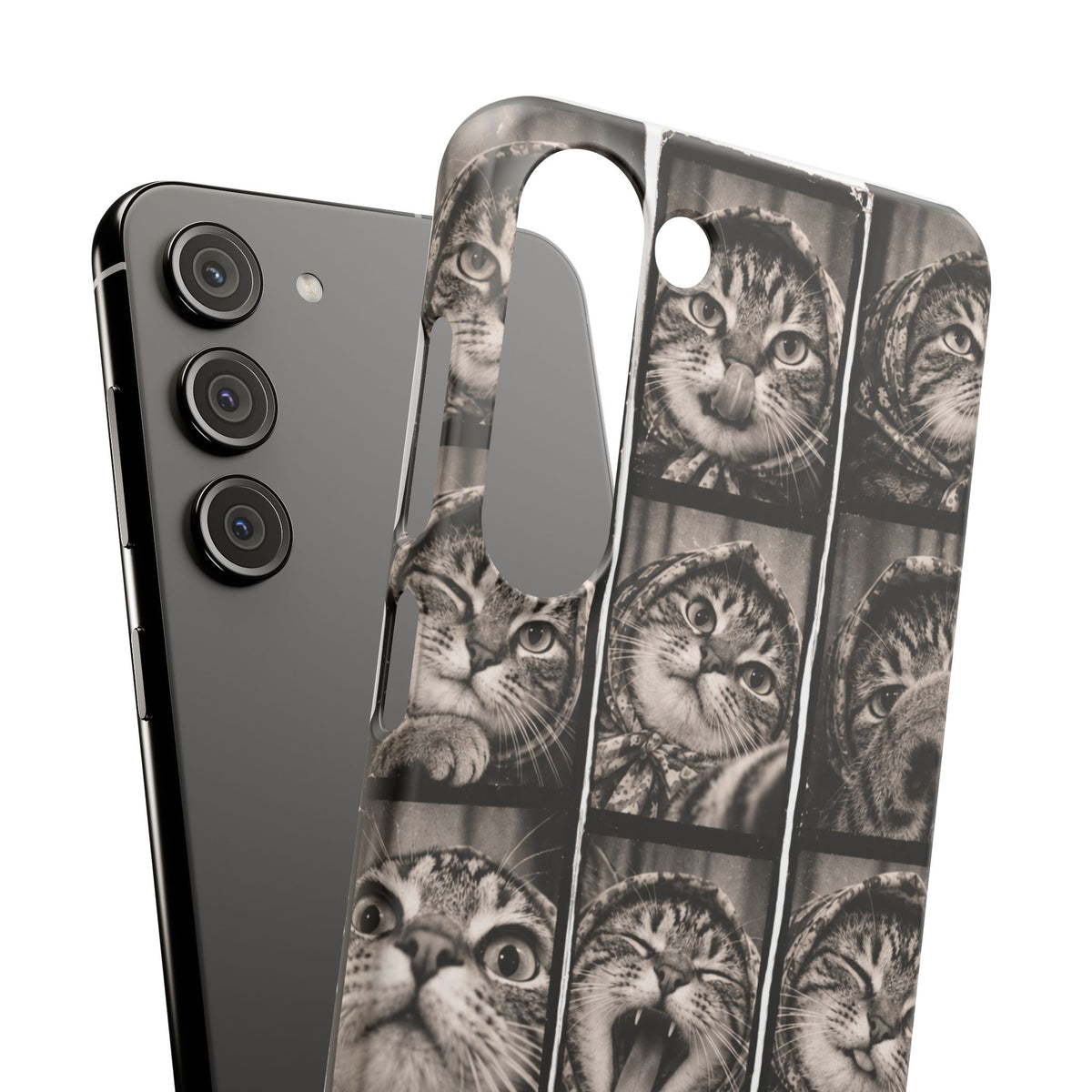 Babushka Cat Photobooth Snap Phone Case
