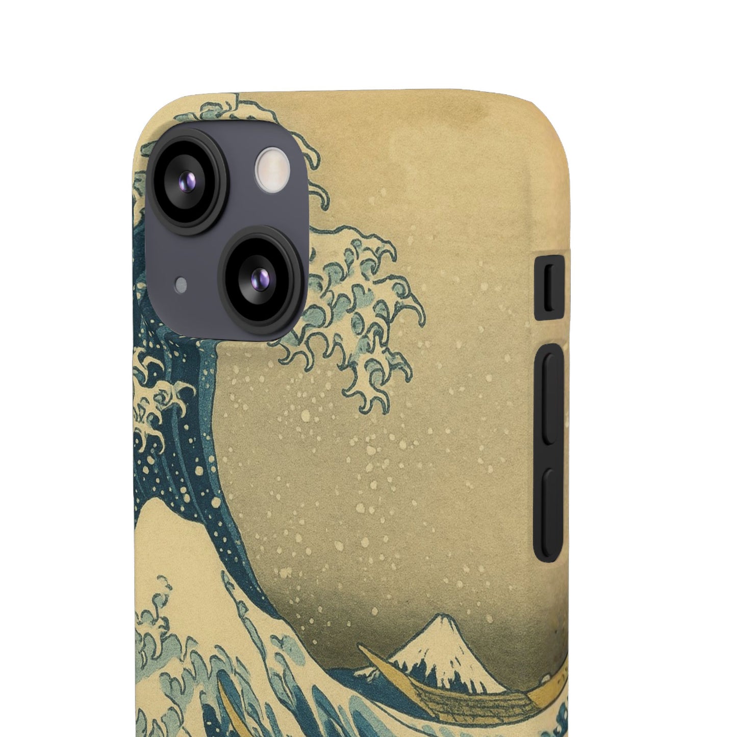 Babushka Cat x  The Great Wave Off Kanagawa Snap Phone Case