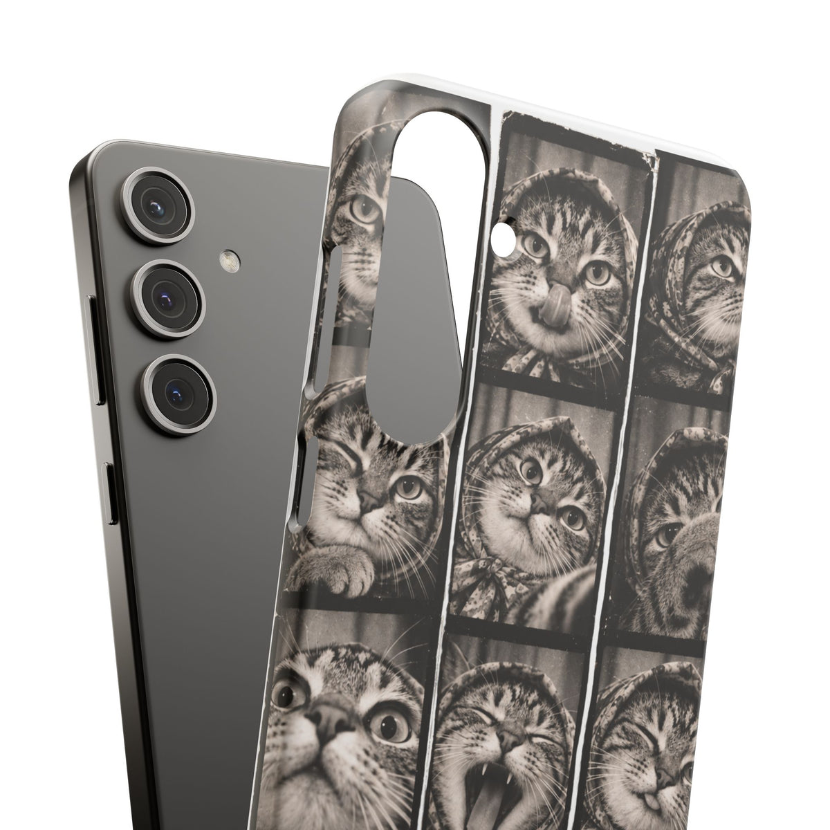 Babushka Cat Photobooth Snap Phone Case