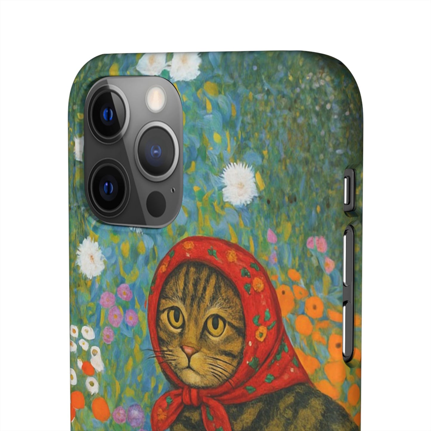 Babushka Cat Gusav Klimt Snap Phone Case